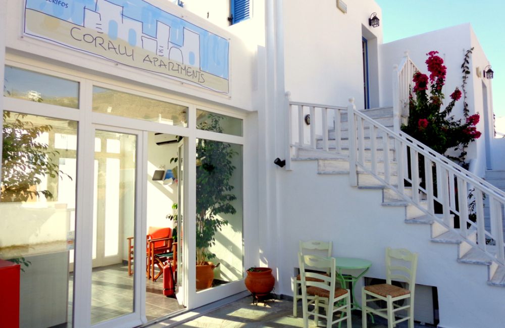 Coralli Serifos Apartments - Garden View up to 5 guests