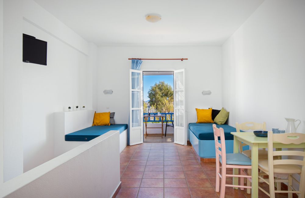 Coralli Serifos Apartments - Garden View up to 5 guests